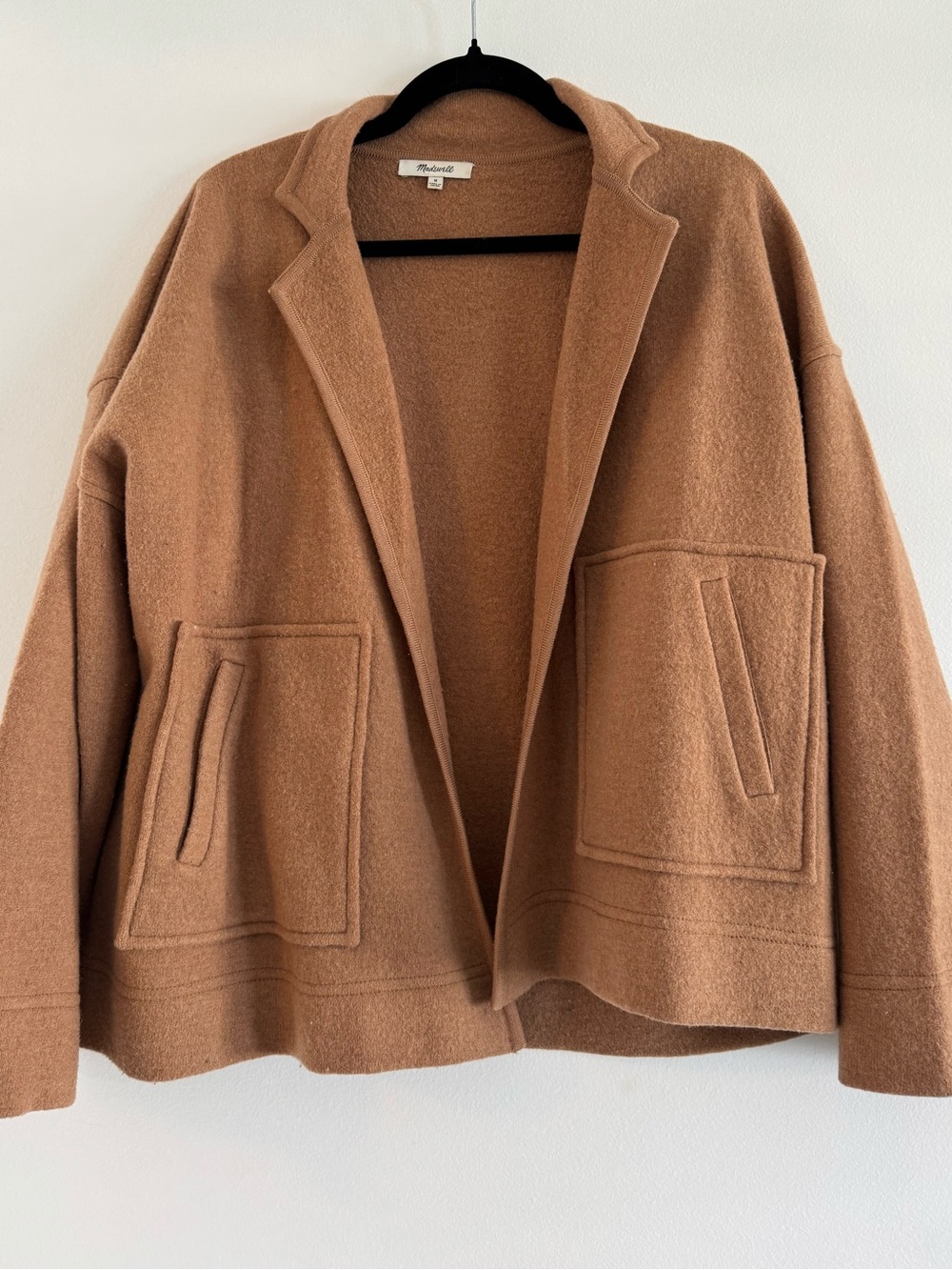 Madewell Wool Cropped Cardigan